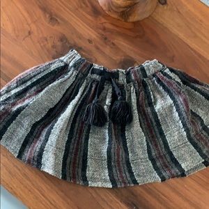 ZARA girls skirt w/ tassels